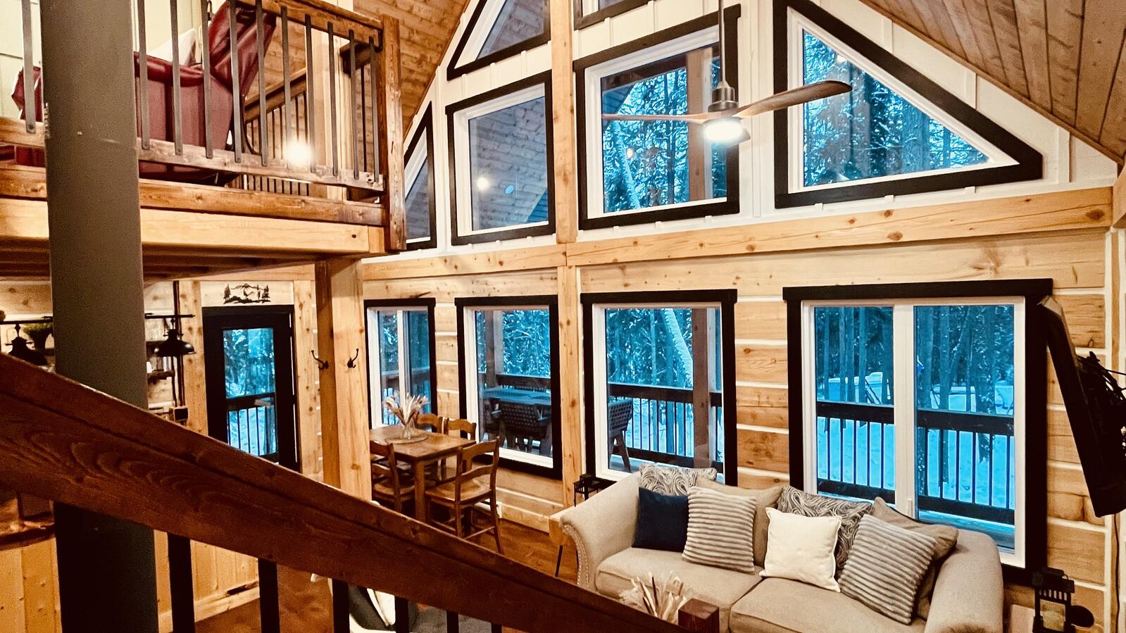 斯普鲁斯空心小屋起居室